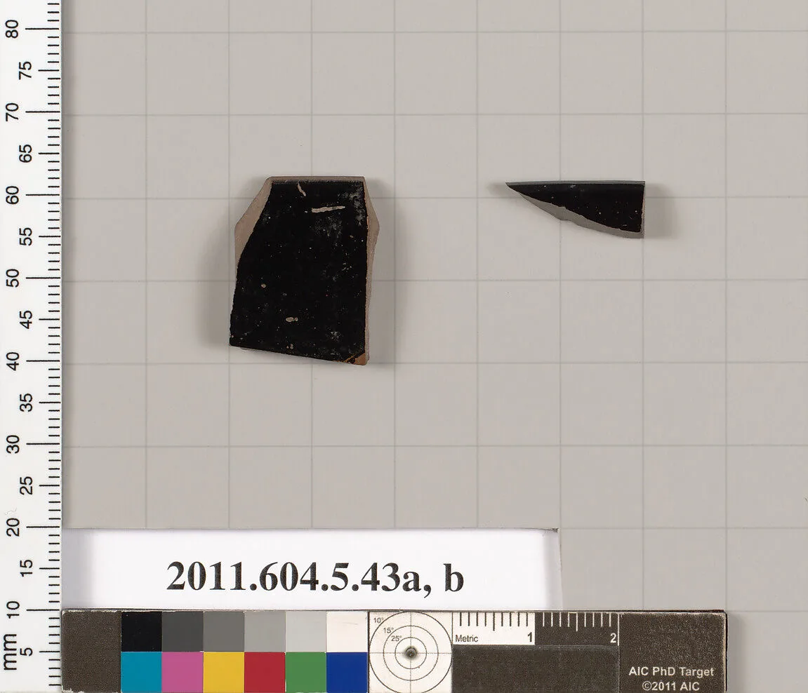 Terracotta rim fragments of kylikes (drinking cups) — Unknown