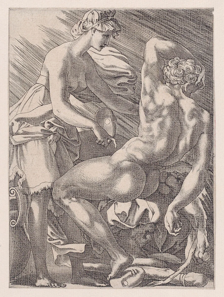 Hercules and Deianira — René Boyvin