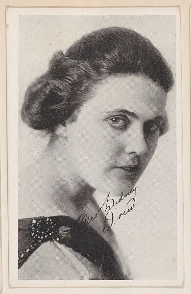 Mrs. Sidney Drew from Kromo Gravure "Leading Moving Picture Stars" (W623) — Kromo Gravure Photo Company, Detroit, Michigan