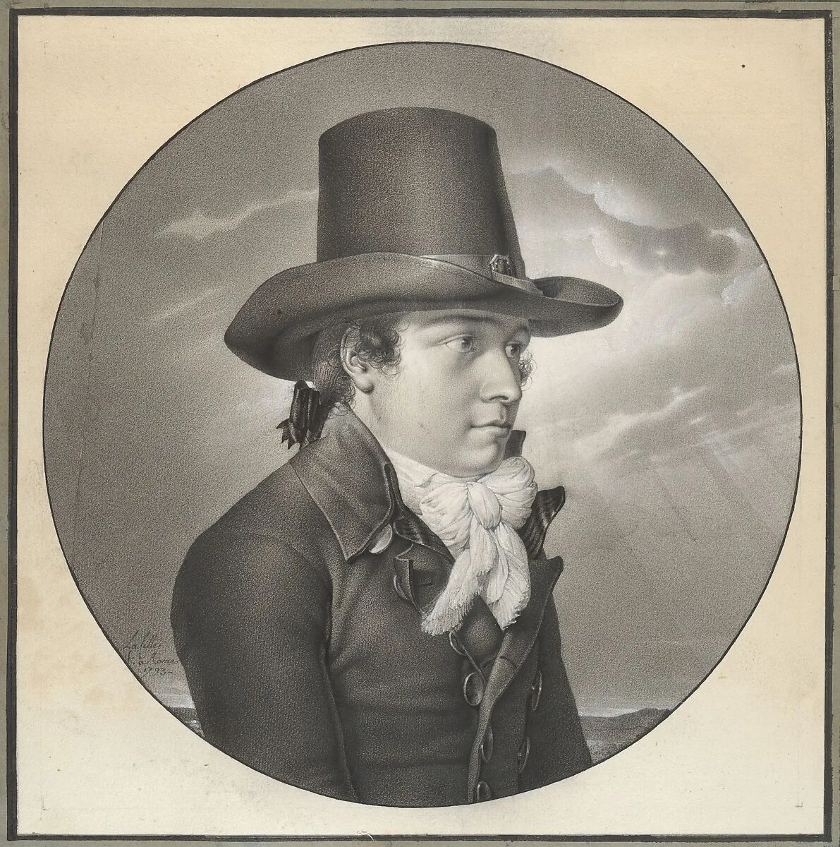 Portrait of a Man — Louis Lafitte