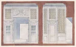 The Breakers: Wall Elevations with Bathtub — Ogden Codman, Jr.|Ogden Codman, Jr.