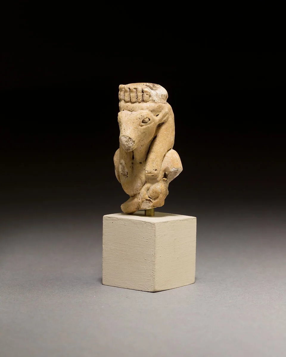 Upper part of a statuette of the Mother of the Apis — Unknown