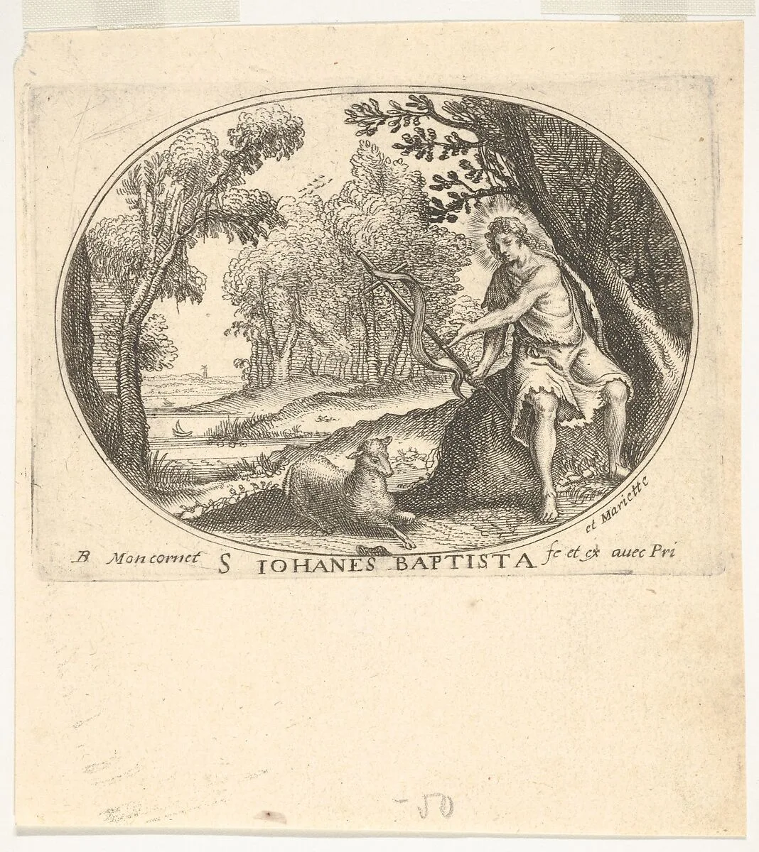 Saint John the Baptist — Balthazar Moncornet