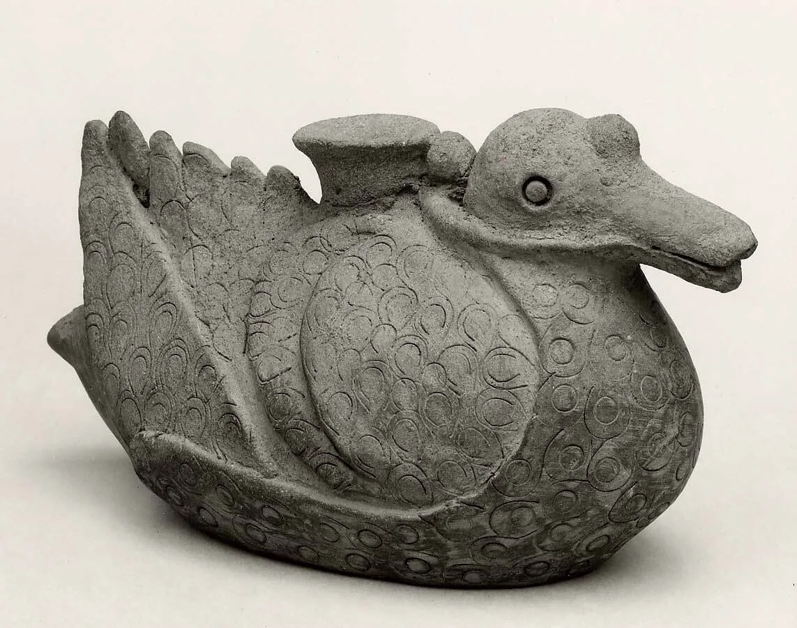 새 모양 토기 통일신라 - 고려|鳥形土器 統一新羅 – 高麗|Bird-shaped vessel — Unknown