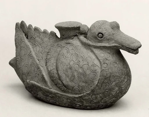 새 모양 토기 통일신라 - 고려|鳥形土器 統一新羅 – 高麗|Bird-shaped vessel