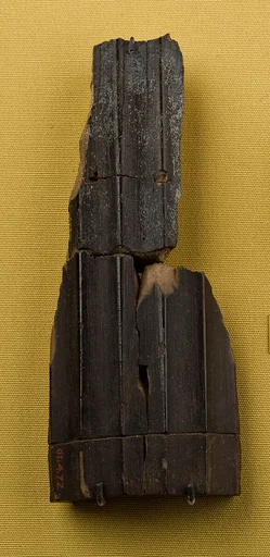 Fragment of burned ivory furniture