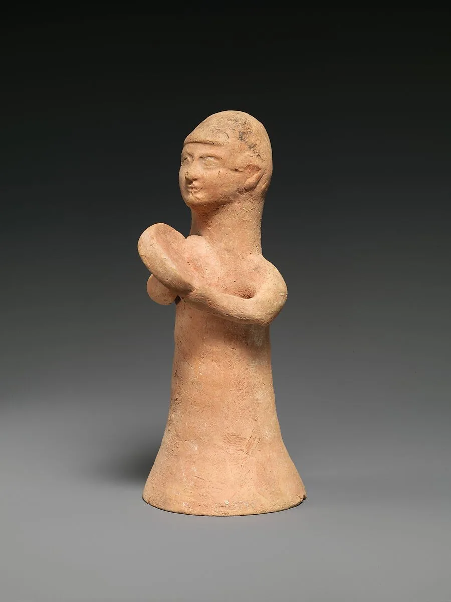 Terracotta female musician — Unknown