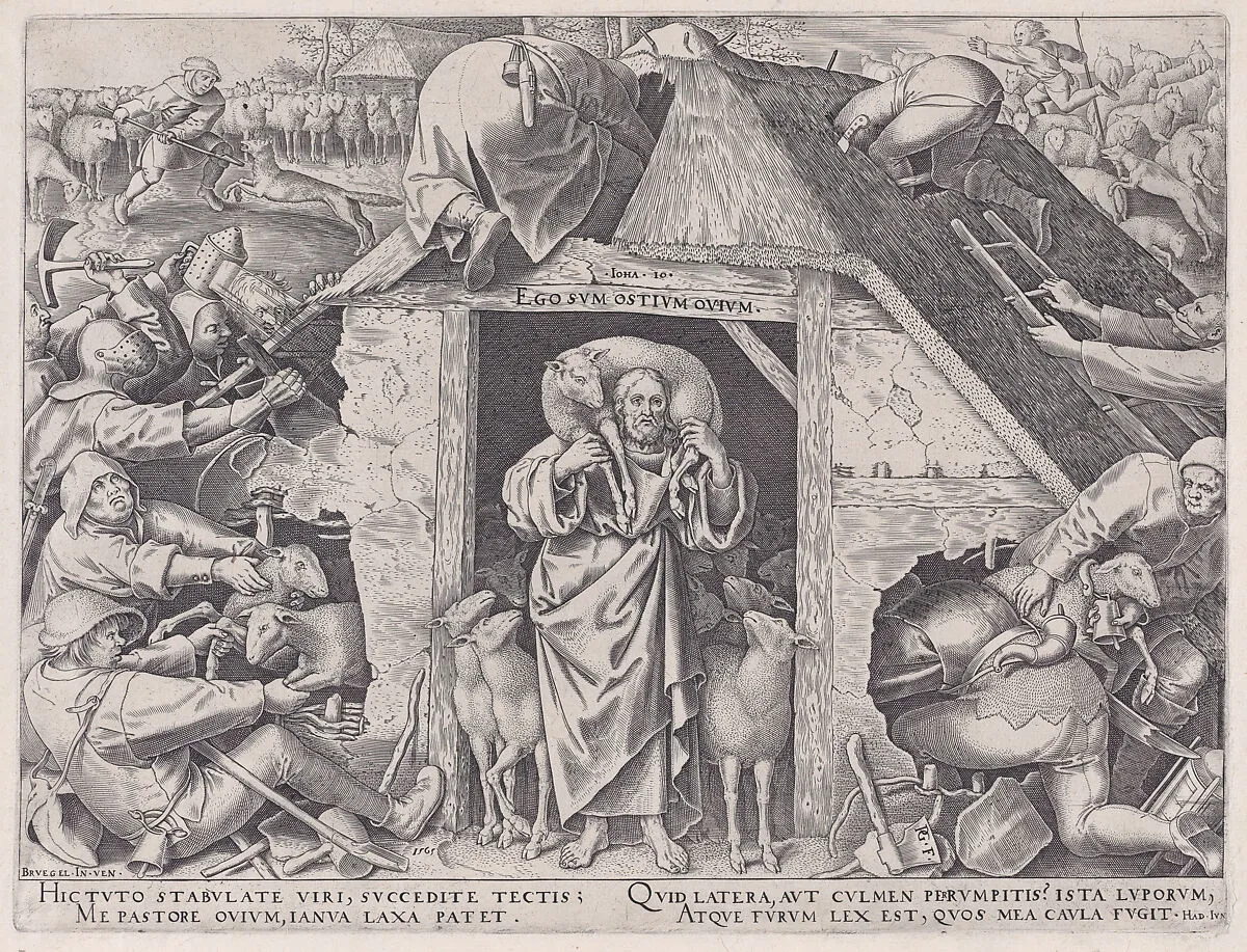 Parable of the Good Shepherd — Pieter Bruegel the Elder|Philips Galle