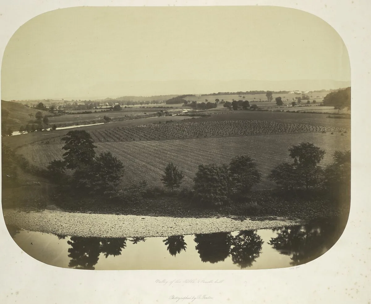 Valley of the Ribble and Pendle Hill — Roger Fenton