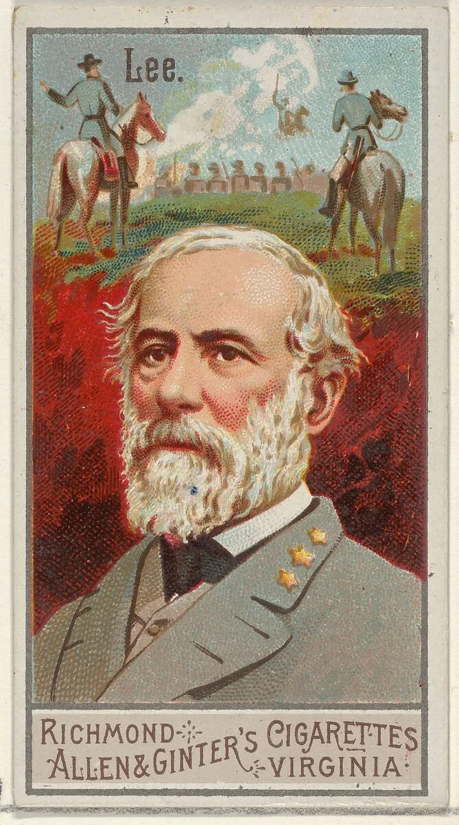 Robert Edward Lee, from the Great Generals series (N15) for Allen & Ginter Cigarettes Brands — Allen & Ginter|George S. Harris & Sons
