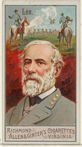 Robert Edward Lee, from the Great Generals series (N15) for Allen & Ginter Cigarettes Brands