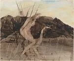 Bather and Bird — Sidney Nolan