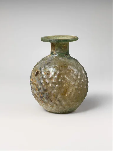 Glass sprinkler flask