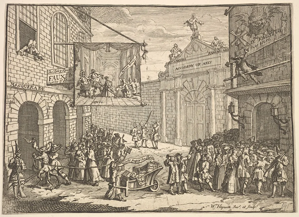 Masquerades and Operas — William Hogarth