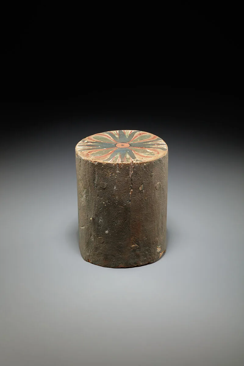 Coffin knob (?) — Unknown