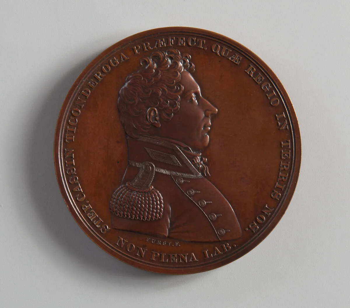 Medal of Lieutenant Stephen Cassin — Moritz Fürst