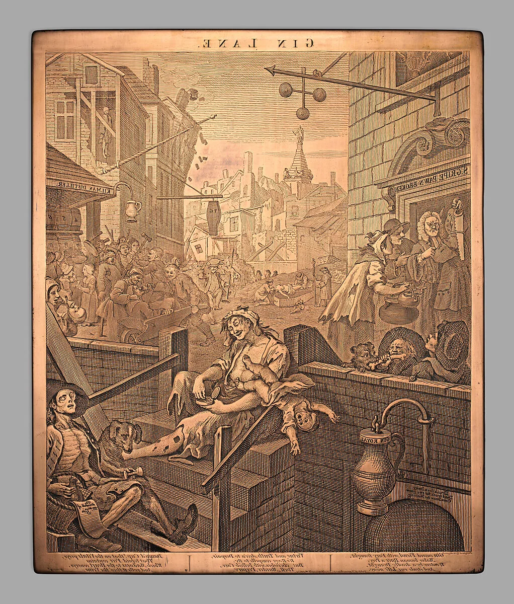 Gin Lane — William Hogarth