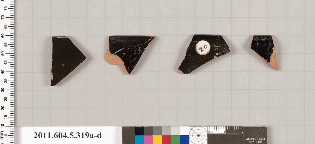 Terracotta rim fragments of kylikes (drinking cups) — Unknown