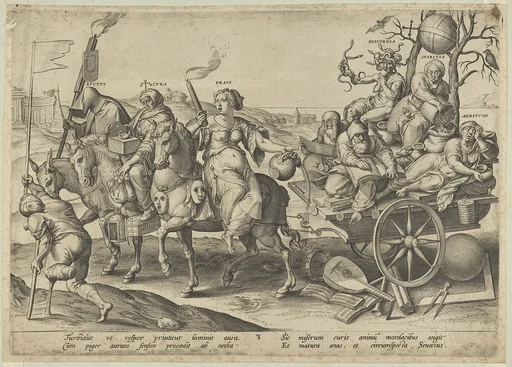 Adulthood (Evening) from The Four Ages of Man and Death with the Last Judgment