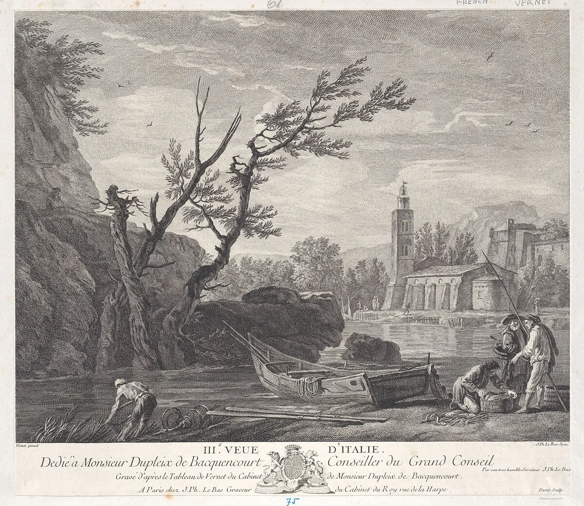 Third View of Italy — Pierre Jacques Duret|Joseph Vernet