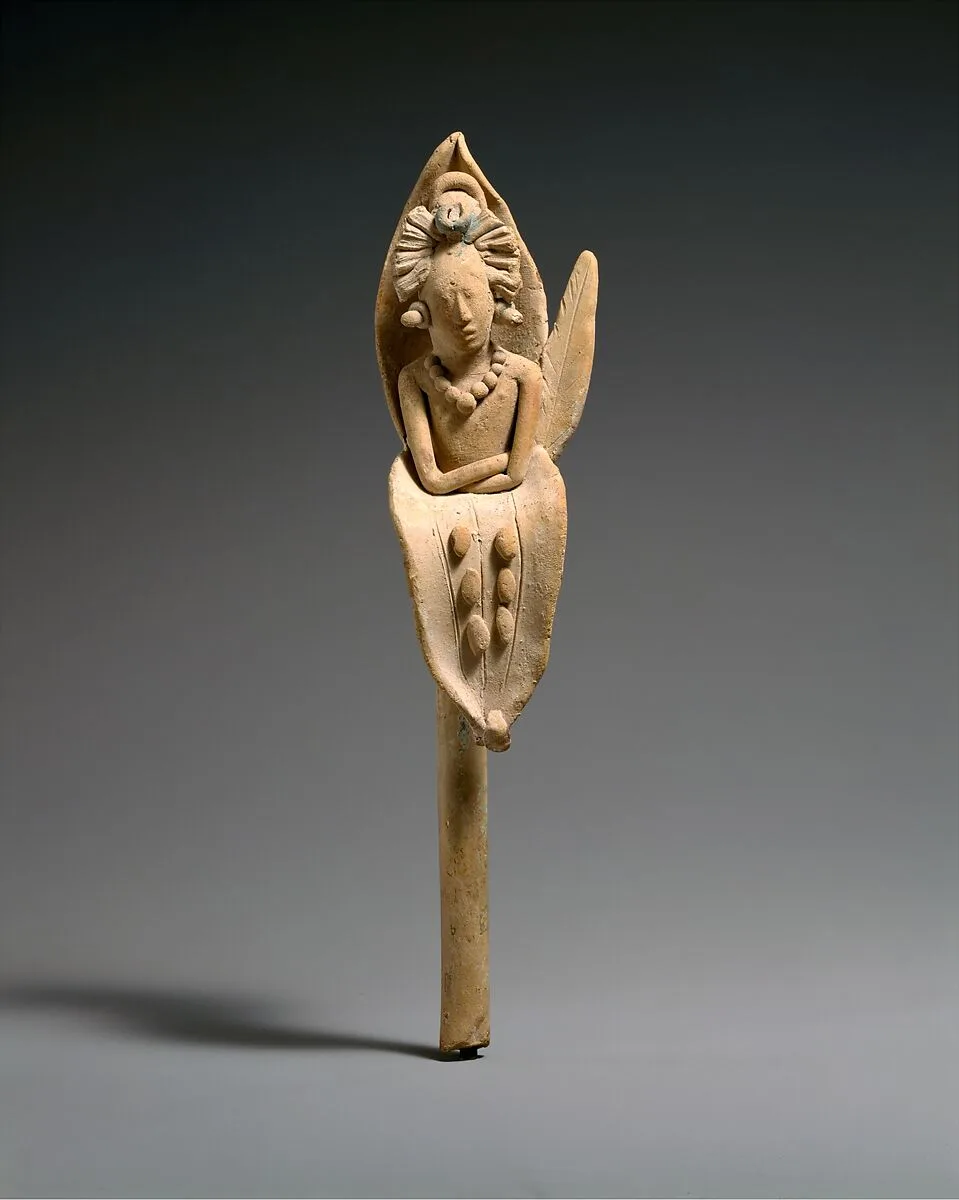 Maize God emerging from a flower — Unknown