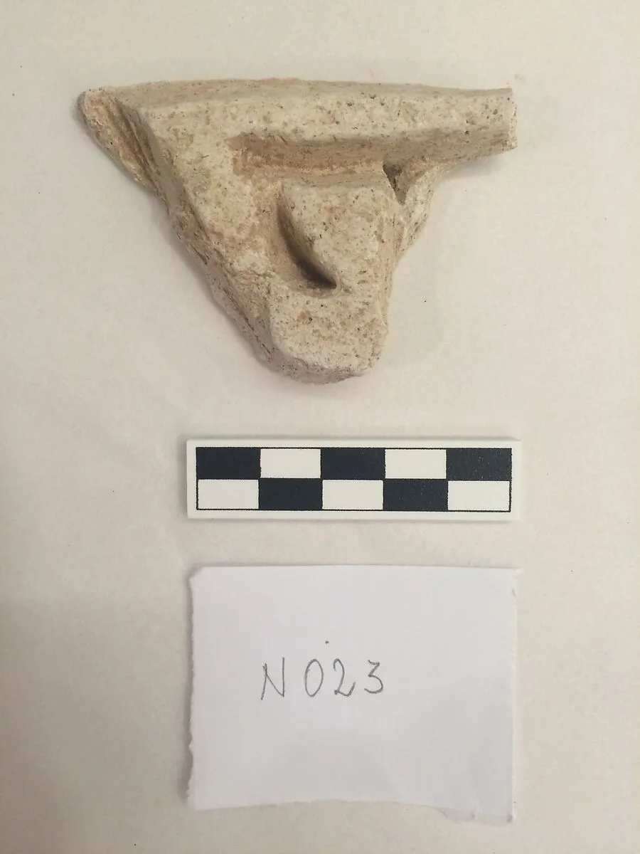 Stucco Fragment — Unknown