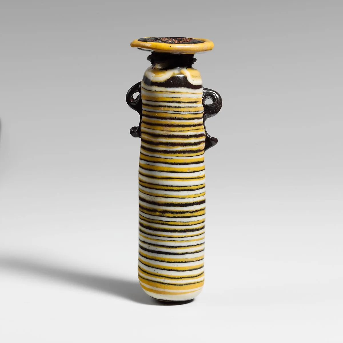 Glass alabastron (perfume bottle) — Unknown