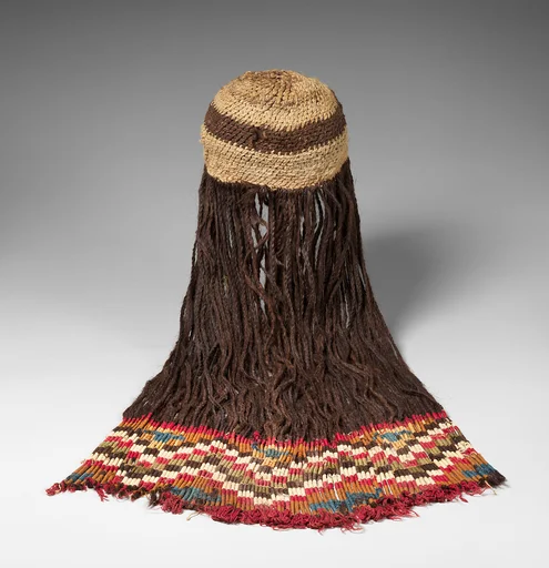 Cap Woven with Human Hair