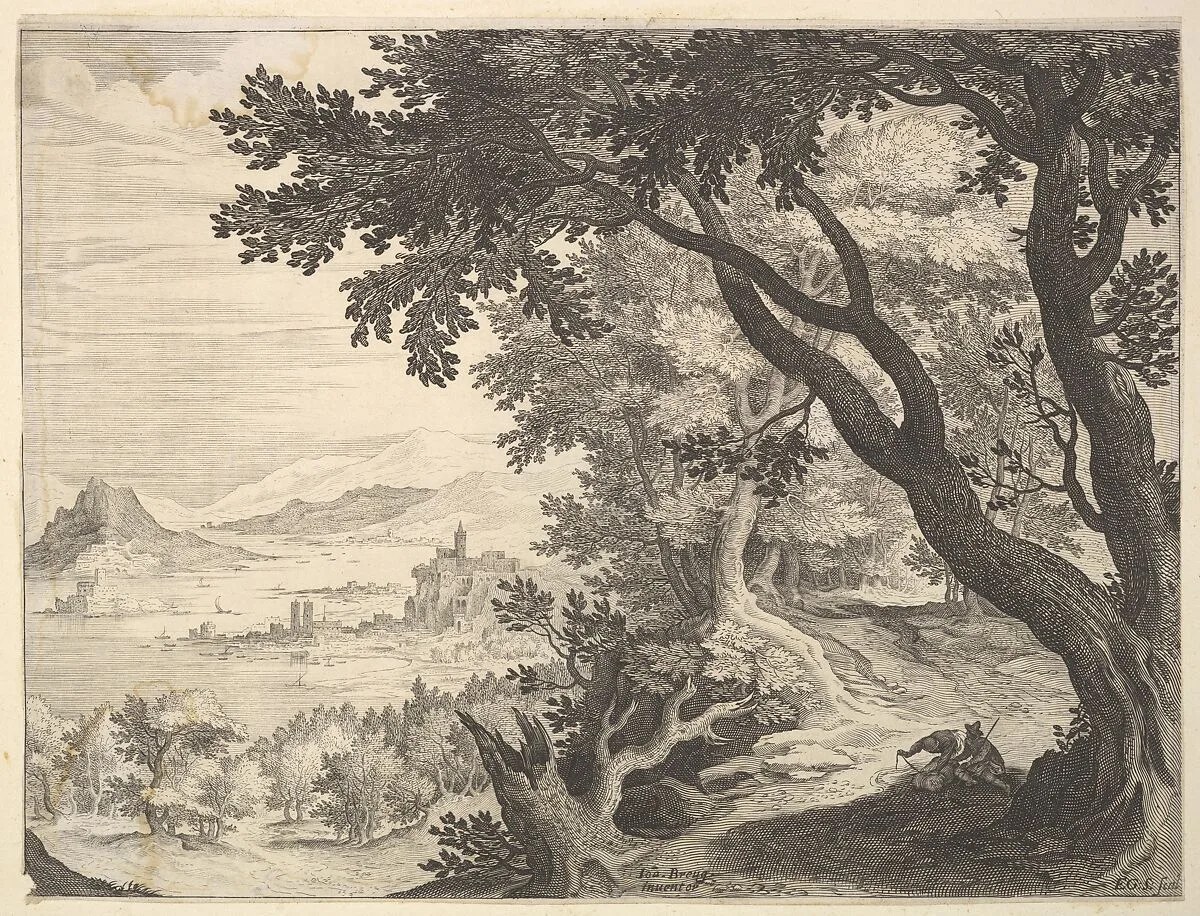 Riverscape — Aegidius Sadeler II|Jan Brueghel the Elder