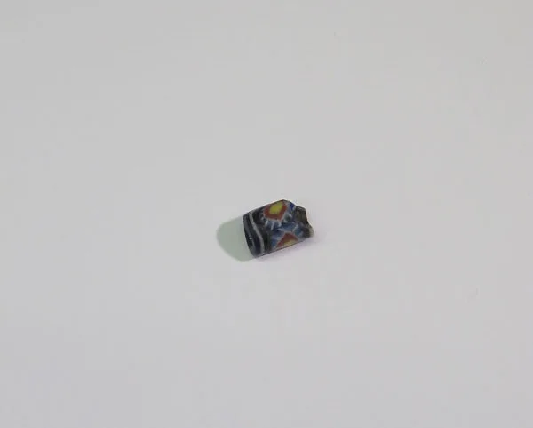 Bead with applied mosaic strips — Unknown