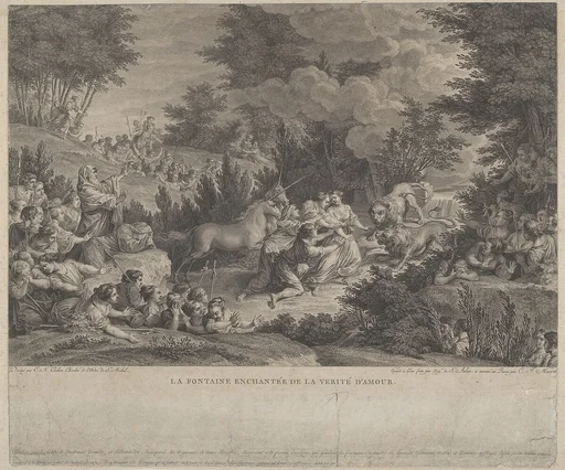 The Enchanted Fountain of Love's Truth (La Fontaine Enchantée de la Verité d'Amour)