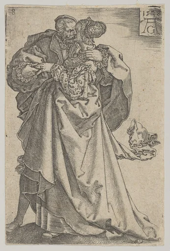 Dancing Couple, from The Large Wedding Dancers