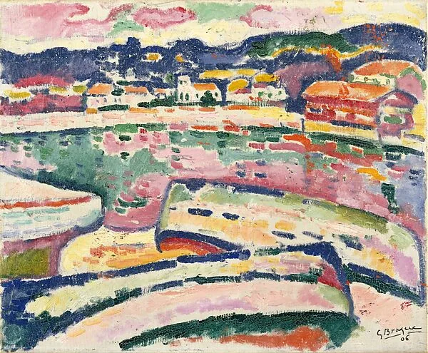 Boats on the Beach at L'Estaque — Georges Braque