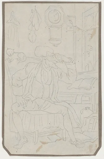Tracing of scene from Dr. Syntax