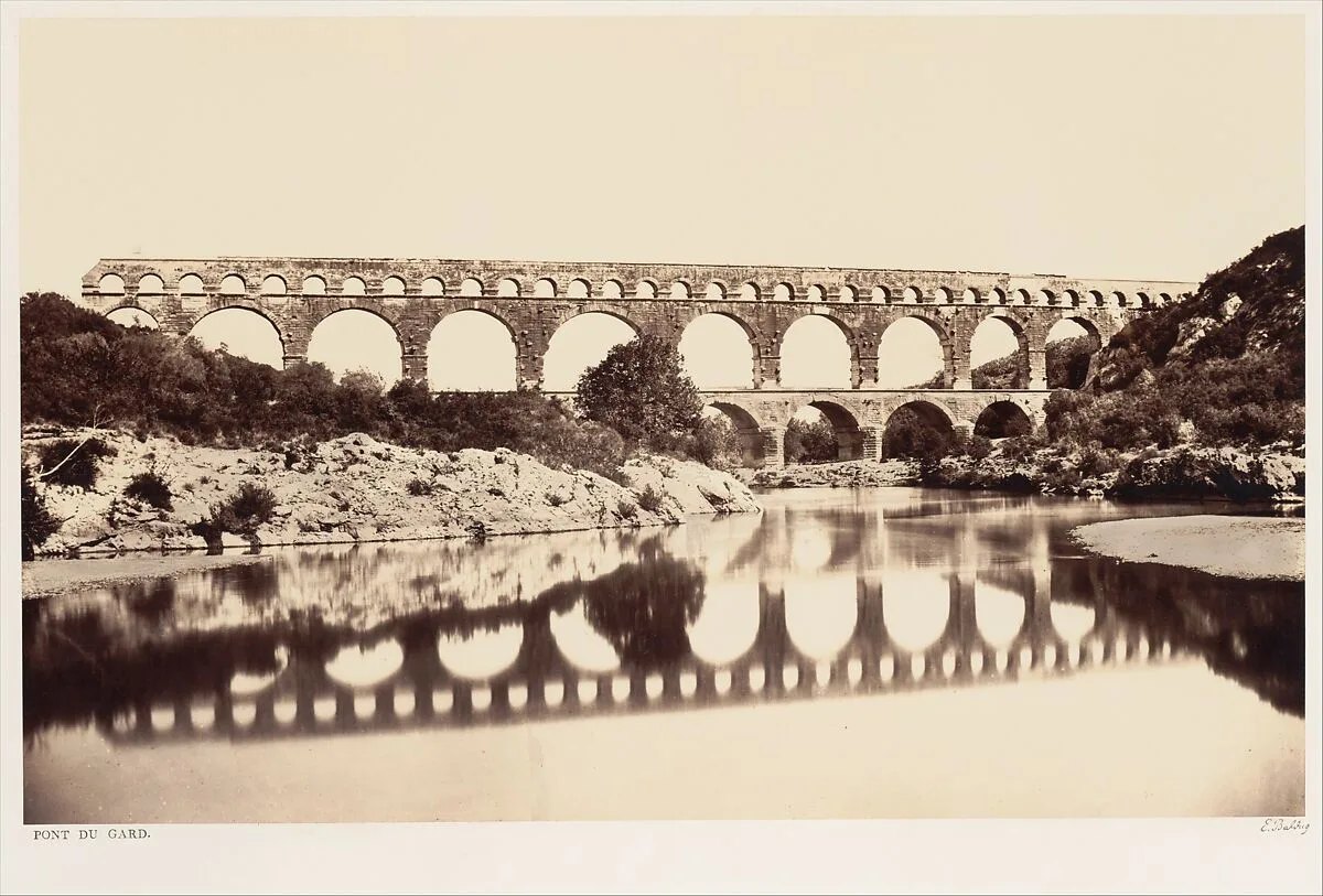Pont du Gard — Edouard Baldus