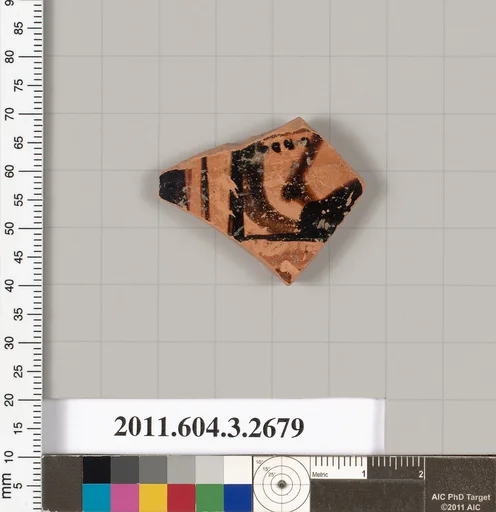 Terracotta fragment of an oinochoe (jug) or olpe (jug)