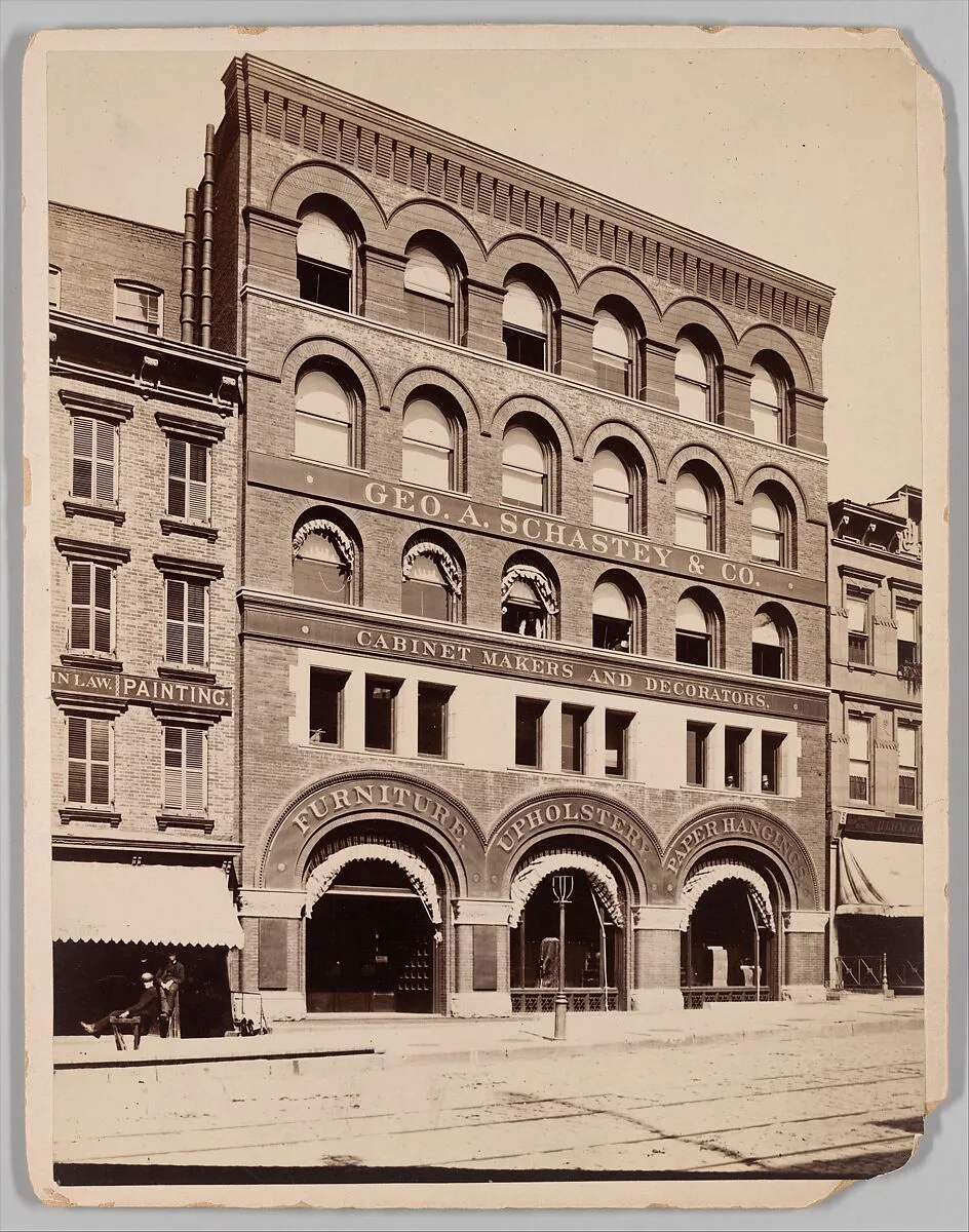 Photograph of George A. Schastey & Co., 1681-1683 Broadway — George A. Schastey & Co.