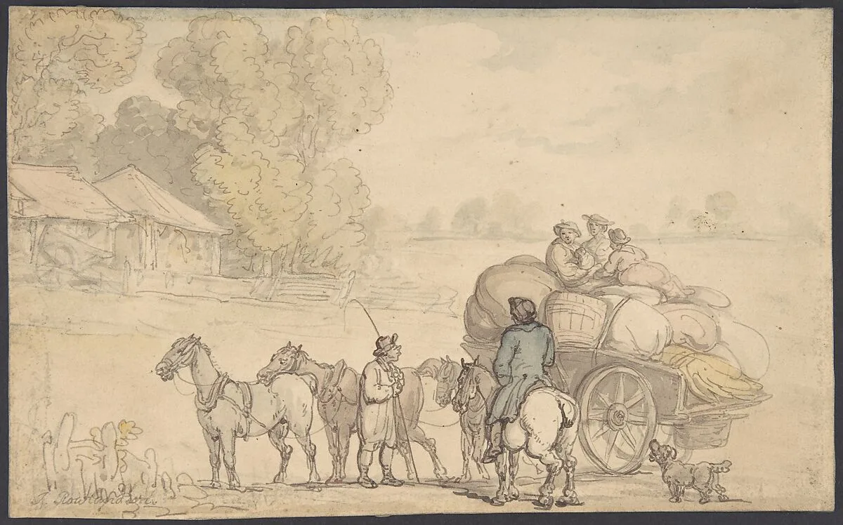 Migrants — Thomas Rowlandson
