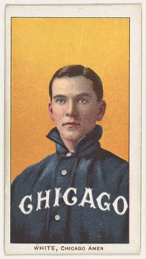 White, Chicago, American League, from the White Border series (T206) for the American Tobacco Company