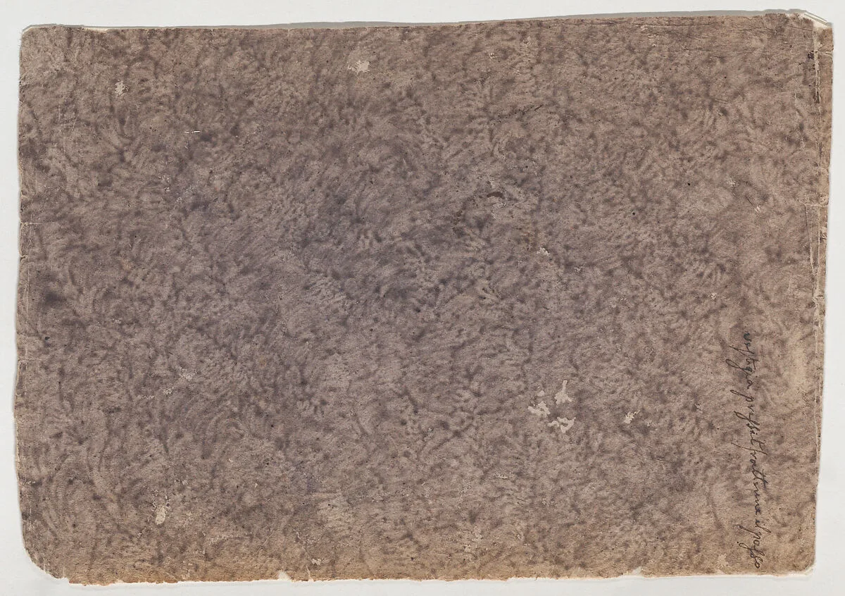Gray paste paper — Anonymous
