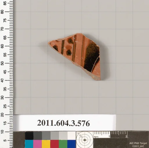 Terracotta fragment of a column-krater (bowl for mixing wine and water)
