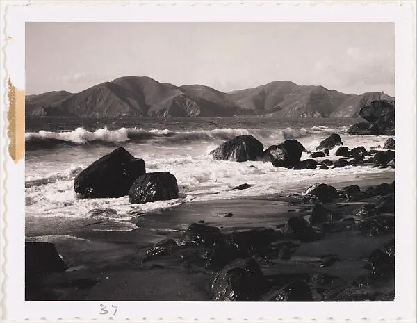 Bakers Beach, San Francisco, California — Ansel Easton Adams
