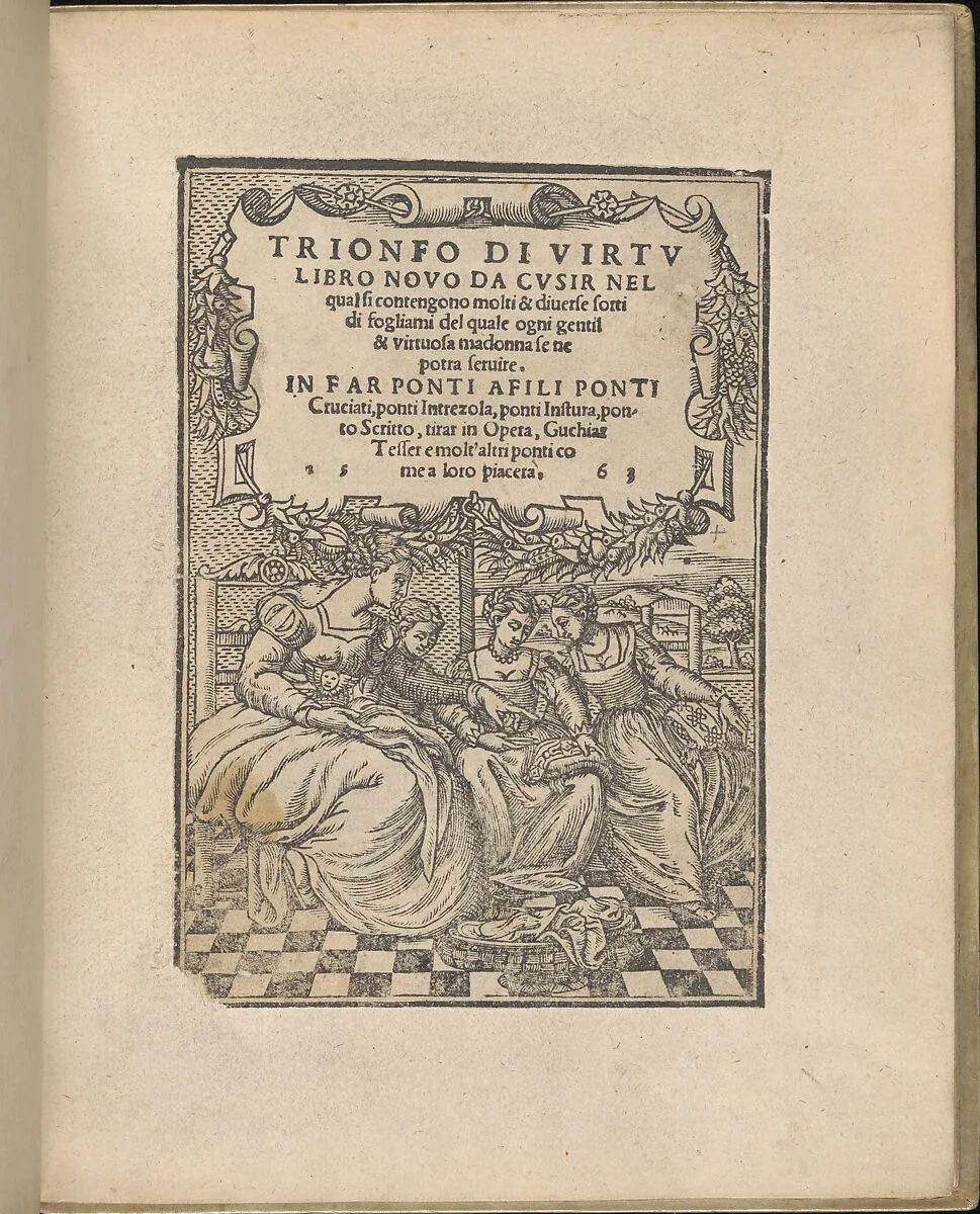 Trionfo Di Virtu. Libro Novo..., title page (recto) — Matteo Pagano