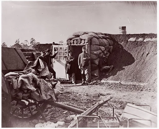 Fort Burnham, front of Petersburg