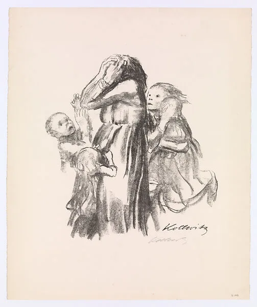 Killed in Action (Gefallen) — Käthe Kollwitz|Emil Richter, Dresden