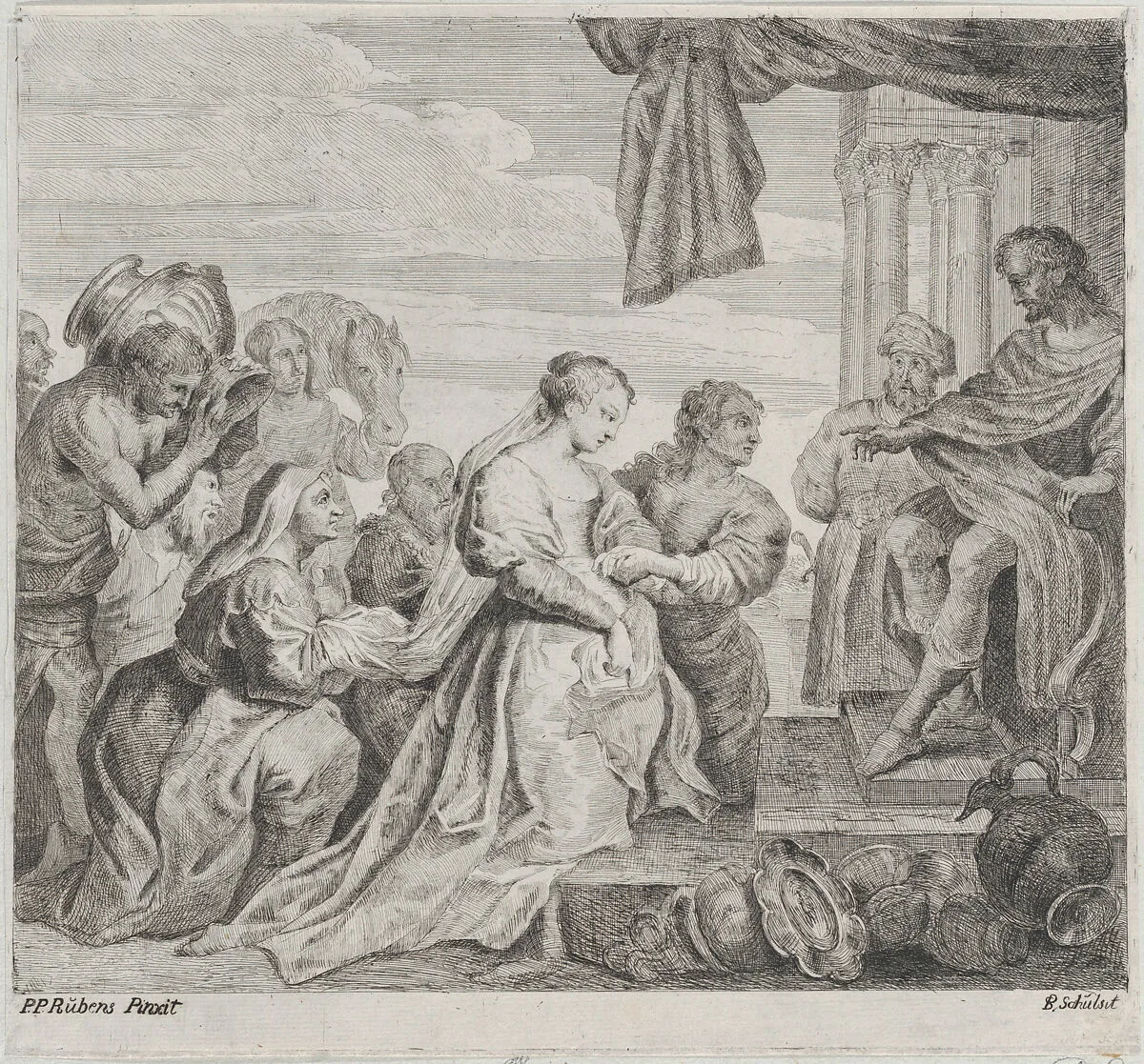 Solomon and the Queen of Sheba — Peter Paul Rubens|Philip Spruyt