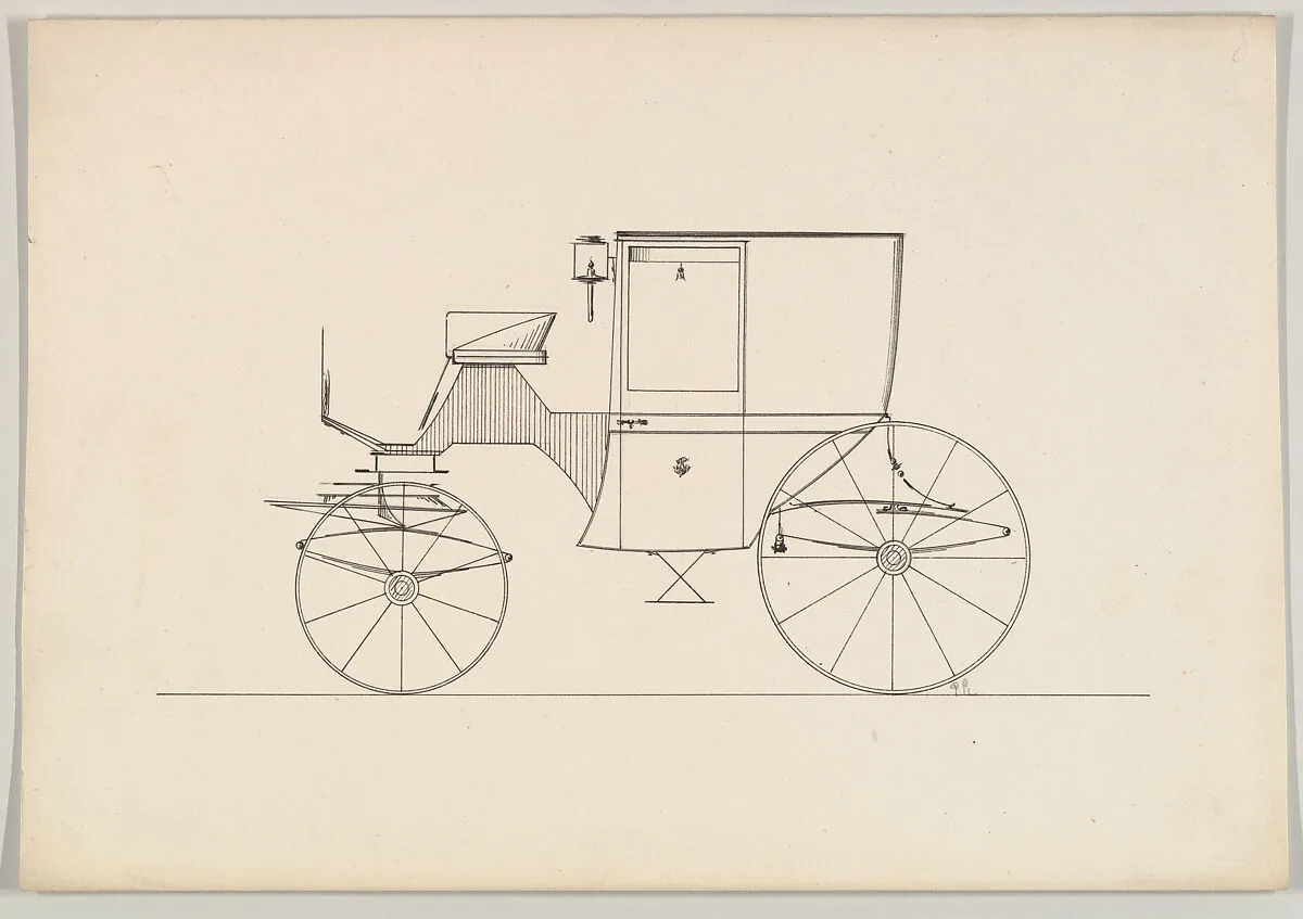 Design for Brougham (unnumbered) — Brewster & Co.|Paul Rodissart