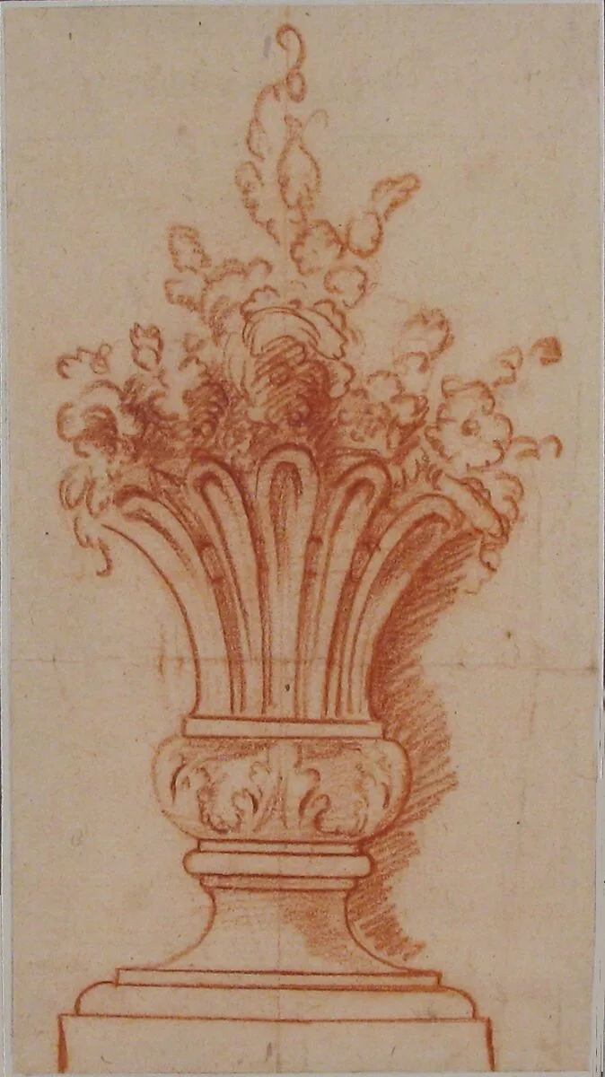 Design for Vase — Anonymous, French, 18th century