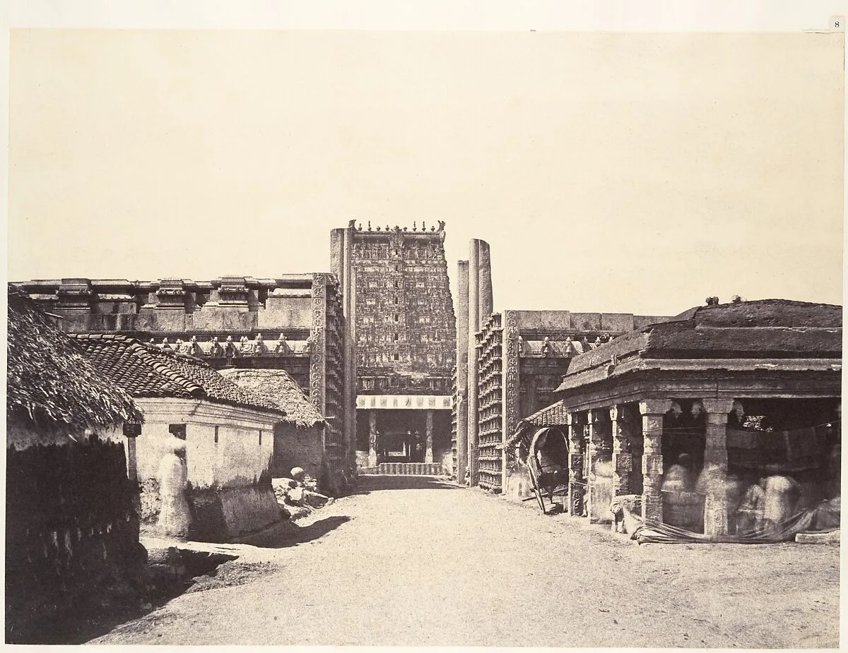 Madura: The Roya Gopuram from the East — Linnaeus Tripe