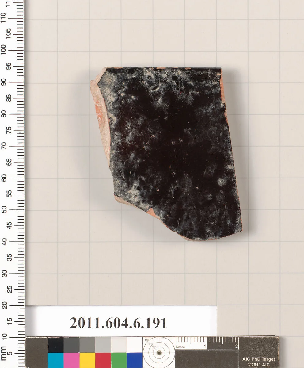 Terracotta rim fragment of a skyphos (deep drinking cup) — Unknown